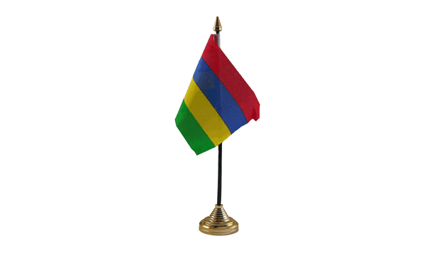 Mauritius Table Flags
